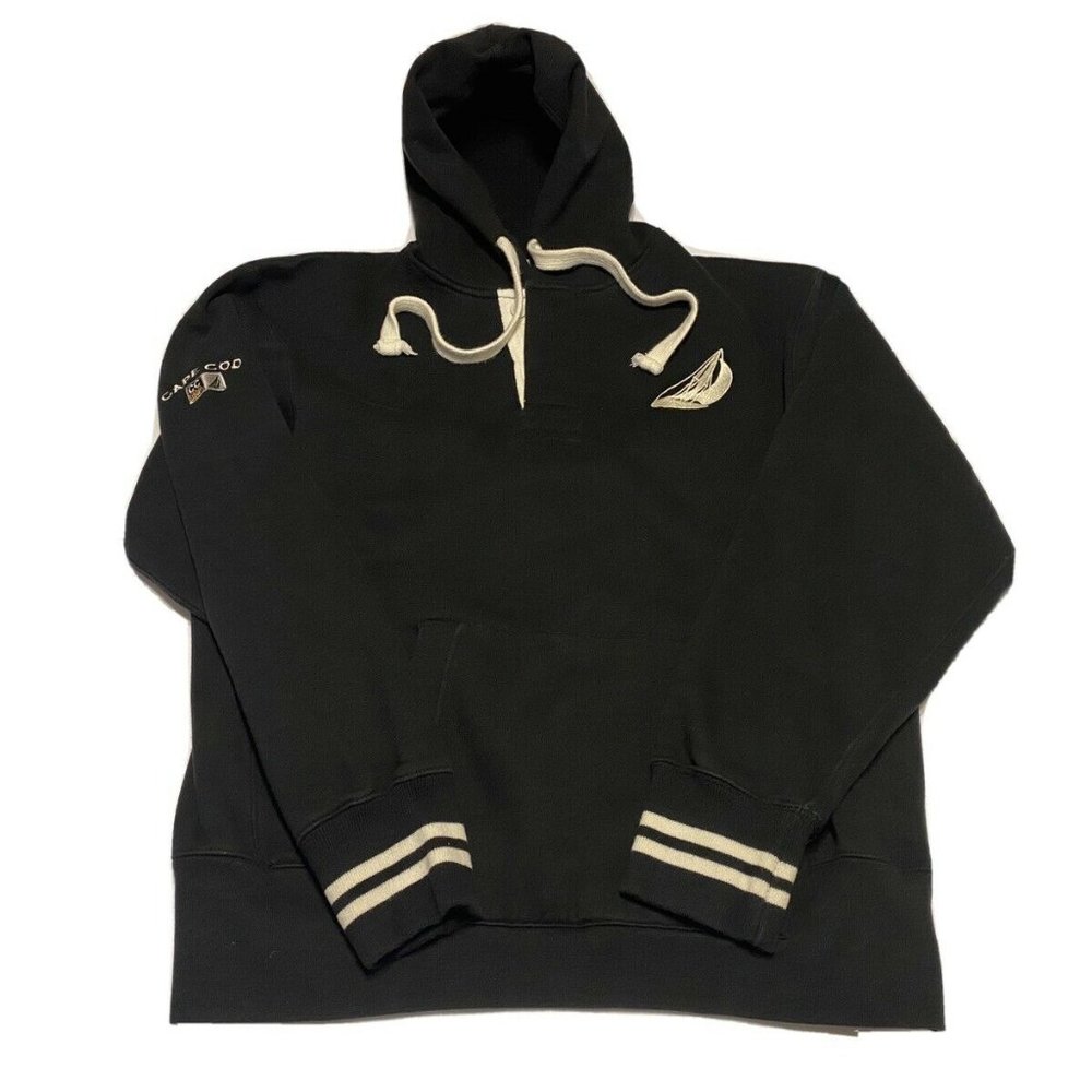 CUFFYS CAPE COD EMBROIDERED Sailboat HOODIE L